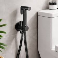 TAP BLU-MOTION BIDET SET+VALVE BLACK